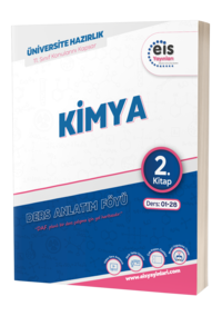 Eis Yayınları YKS DAF Kimya 2. Kitap Mavi Seri Ders anlatım föyü