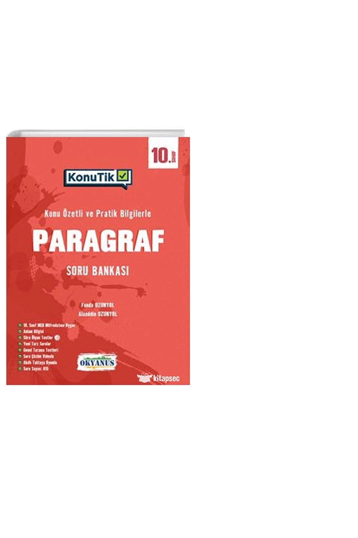 Okyanus Yayıncılık 10. Sınıf KonuTik Paragraf Soru Bankası