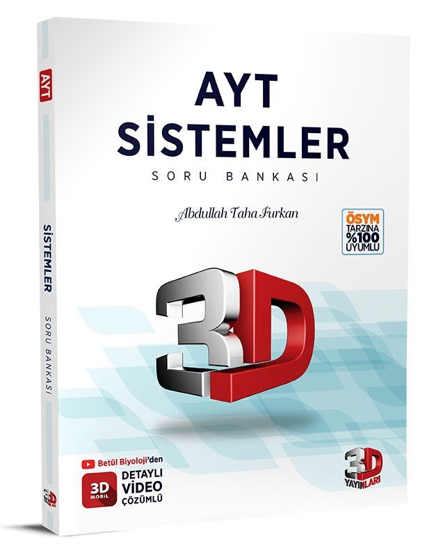 AYT 3D Yayınları Sistemler Soru Bankası