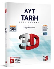 2023 AYT 3D Yayınları Tarih Soru Bankası