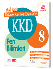 Kurmay Yayınları 8.Sınıf  Fen Bilimleri Haftalık Kazanım Kavrama Denemeleri (42 Fasikül)