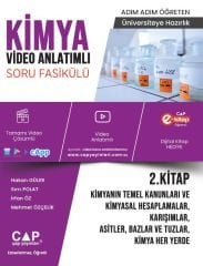 Çap Yayınları Üniversite Hazırlık Kimya Ka-Sb Bilimi 2.Kitap - 2021