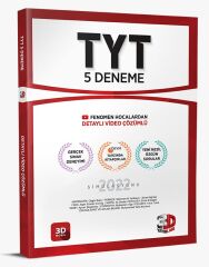 3D Yayınları TYT 5'li Paket Deneme