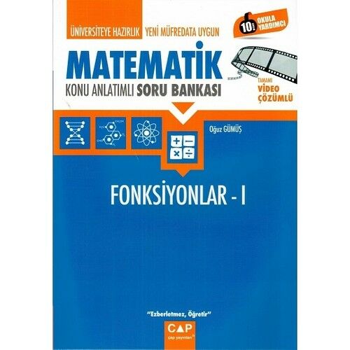 Çap Yayınları Üniversite Hazırlık Matematik Ka-Sb Fonksiyonlar I - 2022