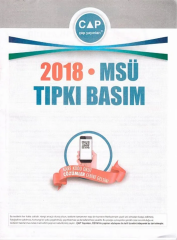 Çap Yayınları Üniversite Hazırlık Tıpkı Basım Deneme (Msü) - 2018