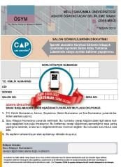 Çap Yayınları Üniversite Hazırlık Tıpkı Basım Deneme (Msü) - 2019