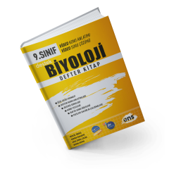 Ens Destek Yayınları 9.Sınıf Defter Kitap Biyoloji - 2023