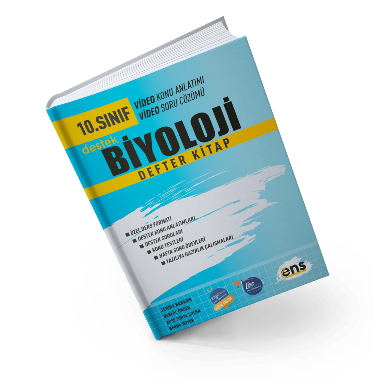 Ens Destek Yayınları 10.Sınıf Defter Kitap Biyoloji - 2023