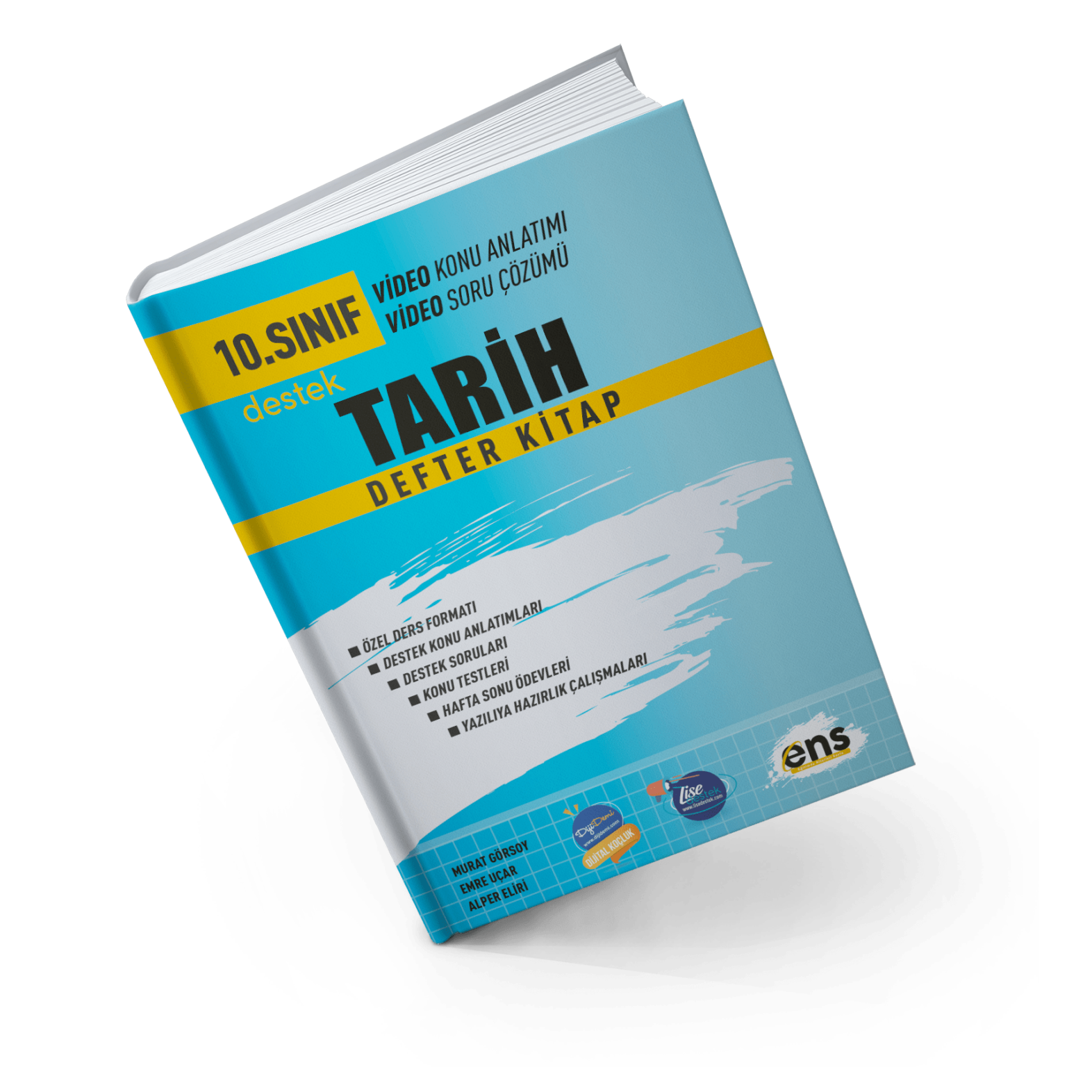 Ens Destek Yayınları 10. Sınıf Defter Kitap Tarih - 2023