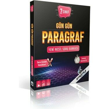 Strateji Yay. 7. Sınıf Gün Gün Paragraf Soru Bankası