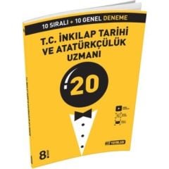 Hız Yayınları 8. Sınıf T.C İnkılap Tarihi ve Atatürkçülük Uzman 20 li Deneme