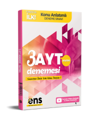Ens Destek Yayınları YKS AYT Deneme 3'lü Sayısal - 2022