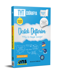 Ens Destek Yayınları TYT Destek Defterim Coğrafya - 2022-23