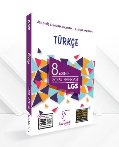 Karekök Yayınları 8.Sınıf LGS Türkçe Soru Bankası