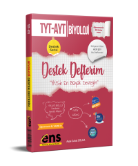 Ens Destek Yayınları YKS TYT AYT Destek Defterim Biyoloji - 2022
