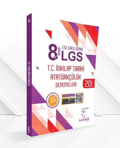 Karekök Yayınları 8.Sınıf LGS İnkılap Tarihi ve Atatürkçülük Denemeleri