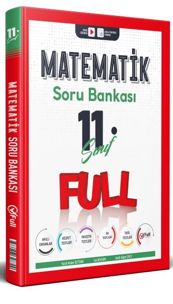 Full Yayınları 11.Sınıf Soru Bankası Matematik - 2023