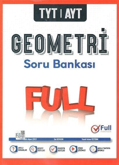 Full Yayınları YKS TYT AYT Soru Bankası Geometri - 2023