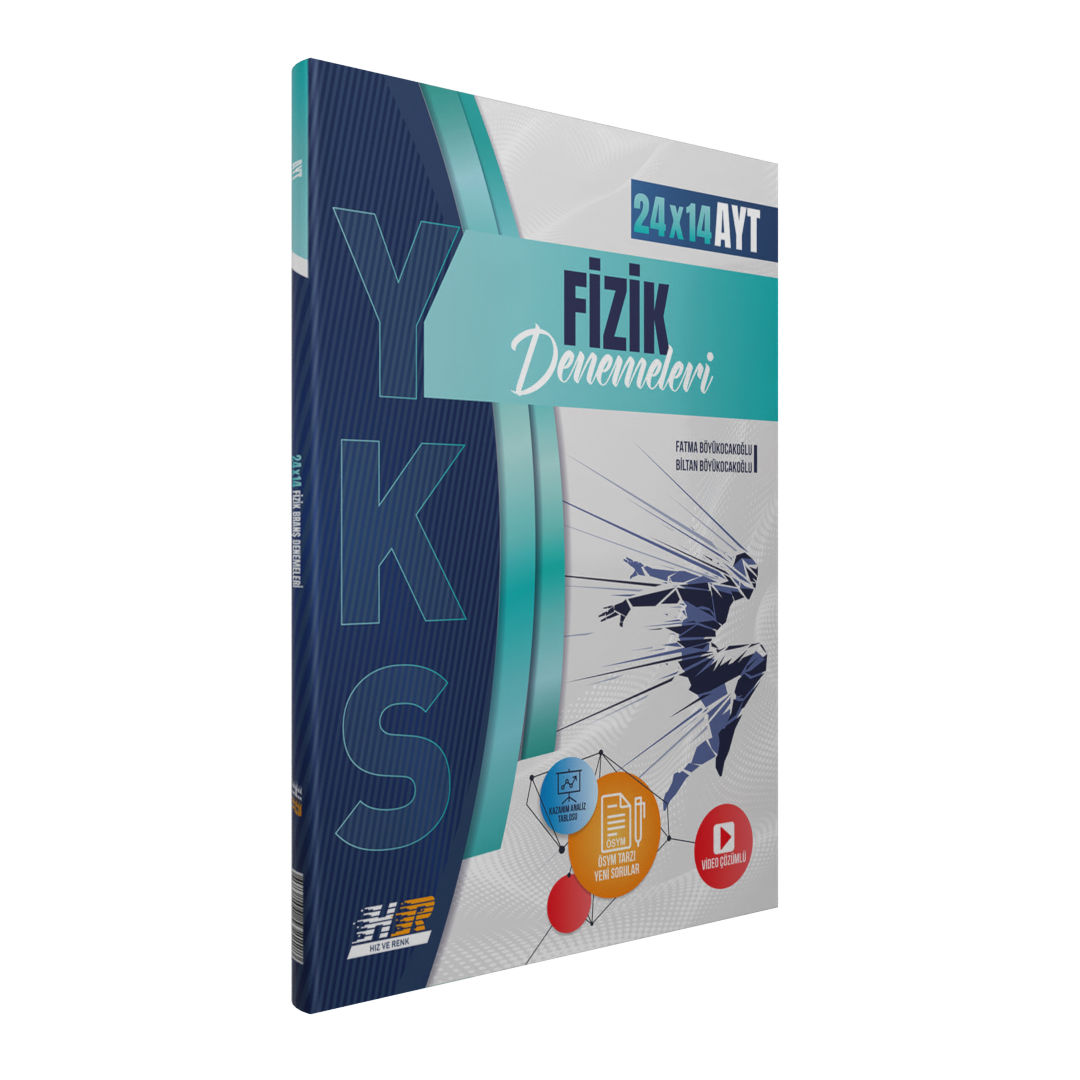 Hız Ve Renk Yayınları YKS AYT Deneme Fizik  (24*14) - 2022