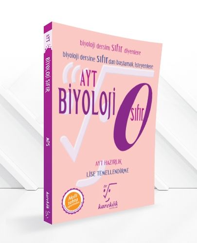Karekök Yayınları AYT Biyoloji Sıfır