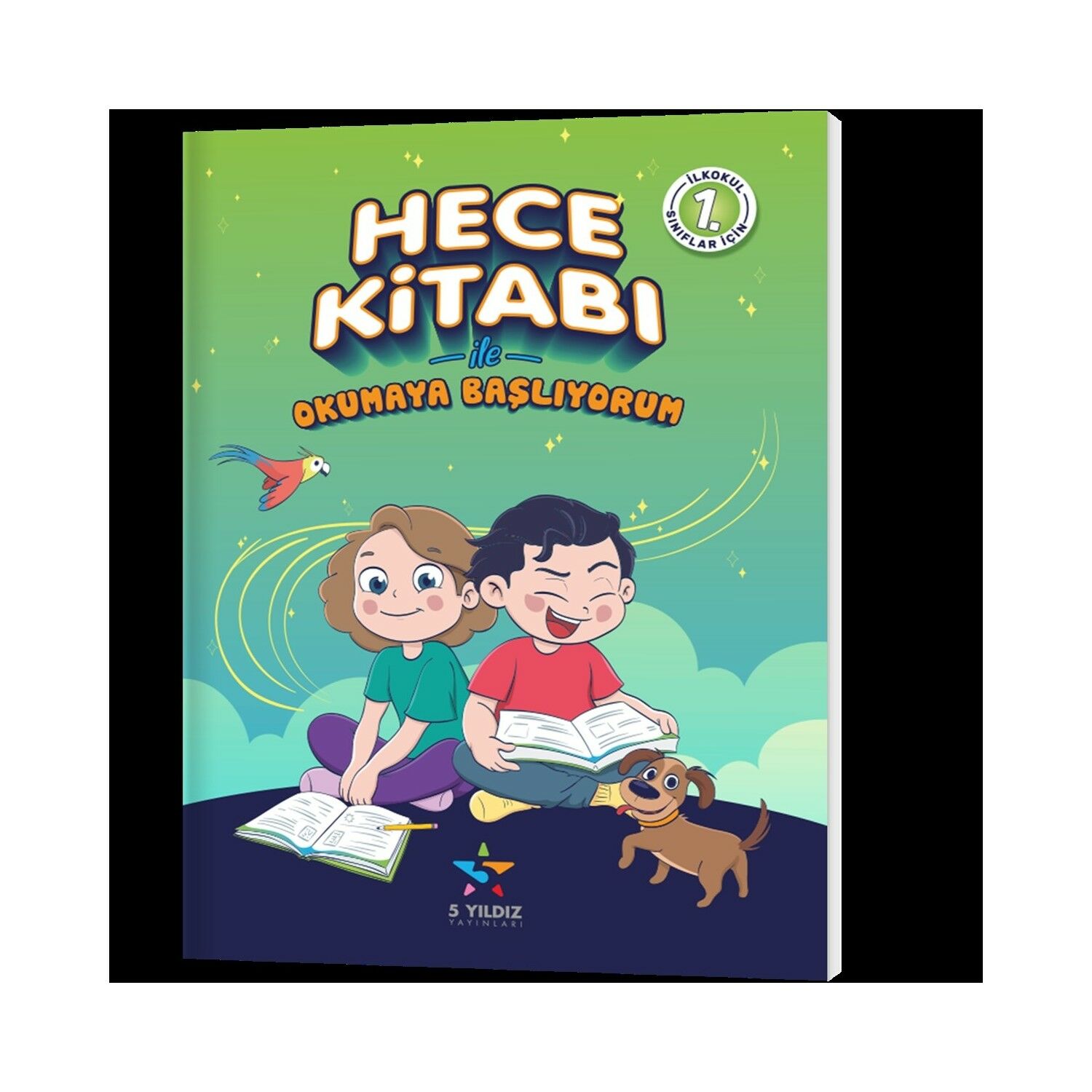 5 Yıldız Yayınları 1. Sınıf Türkçe Hece Kitabı İle Okumaya Başlıyorum