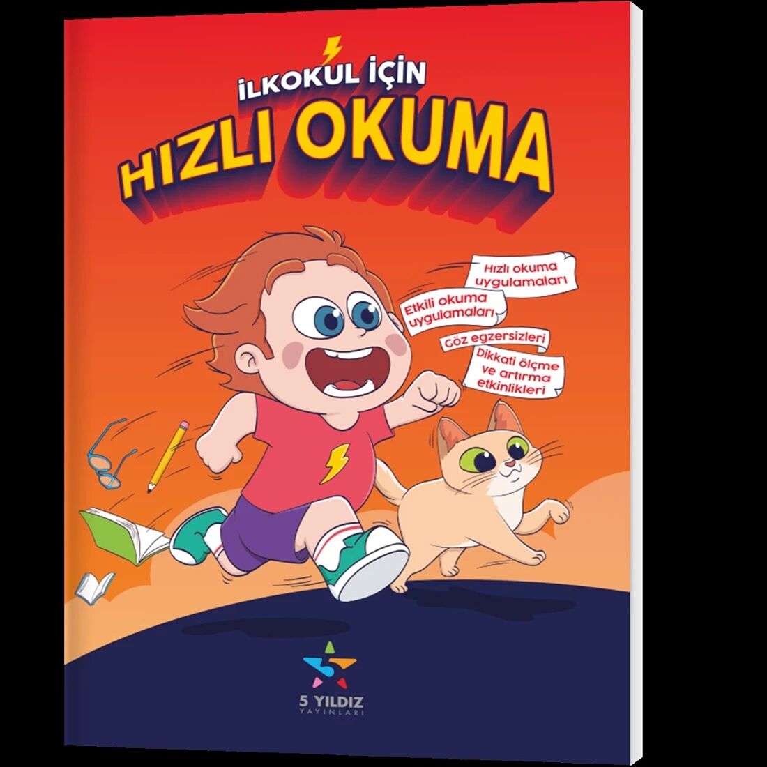 5 Yıldız Yayınları 1. Sınıf Türkçe İlkokul İçin Hızlı Okuma