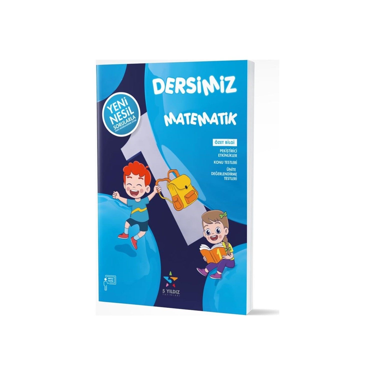 5 Yıldız Yayınları 1. Sınıf Matematik Etkinlikli Soru Bankası