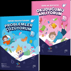 5 Yıldız Yayınları 1. Sınıf Türkçe-Matematik Okuduğumu Anlıyorum Problemler Çözüyorum