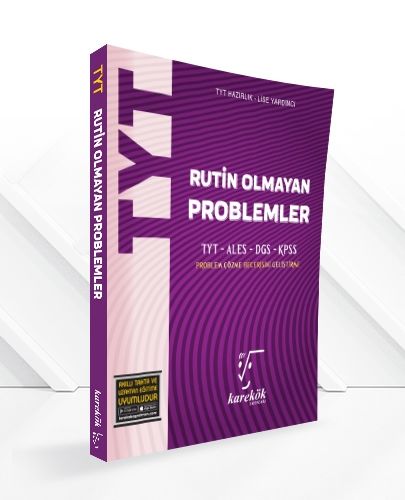 Karekök Yayınları TYT Rutin Olmayan Problemler Soru Bankası
