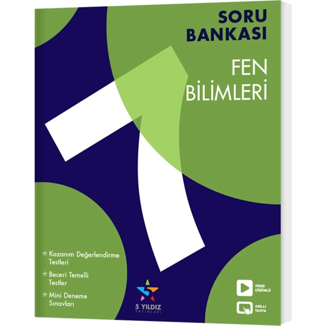 5 Yıldız Yayınları 7. Sınıf Fen Bilimleri Soru Bankası