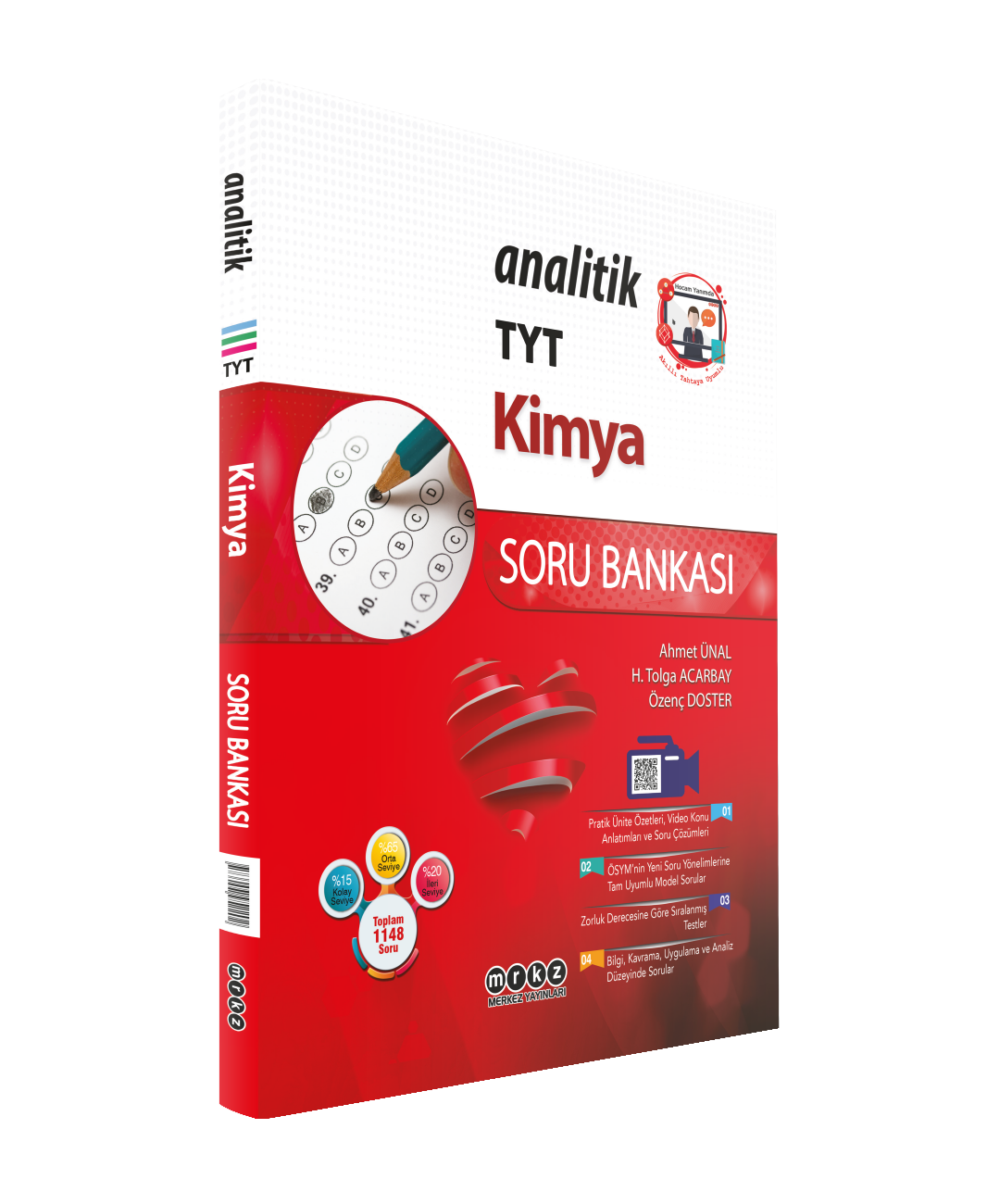 Merkez Analitik Yayınları TYT S.B. Kimya - 2022-23