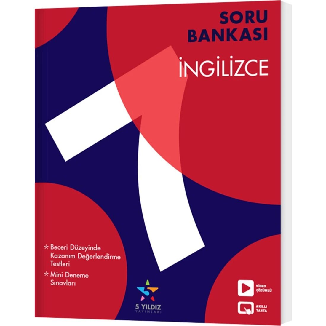 5 Yıldız Yayınları 7. Sınıf İngilizce Soru Bankası