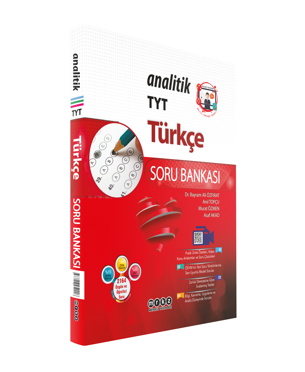 Merkez Analitik Yayınları TYT S.B. Türkçe - 2022-23