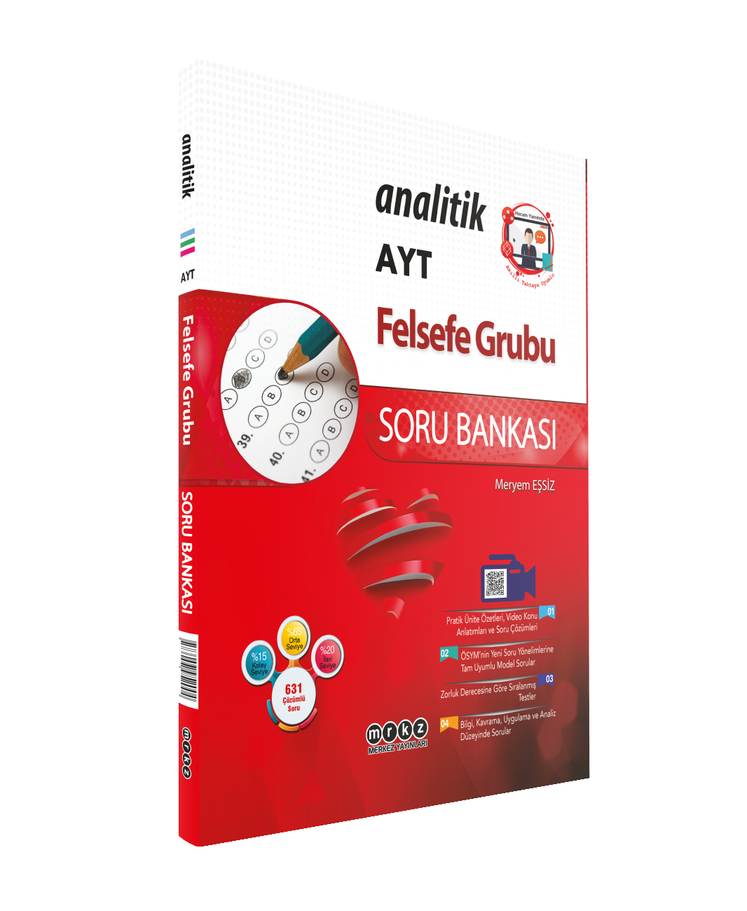 Merkez Analitik Yayınları YKS AYT Analitik S.B. Felsefe Grubu - 2022