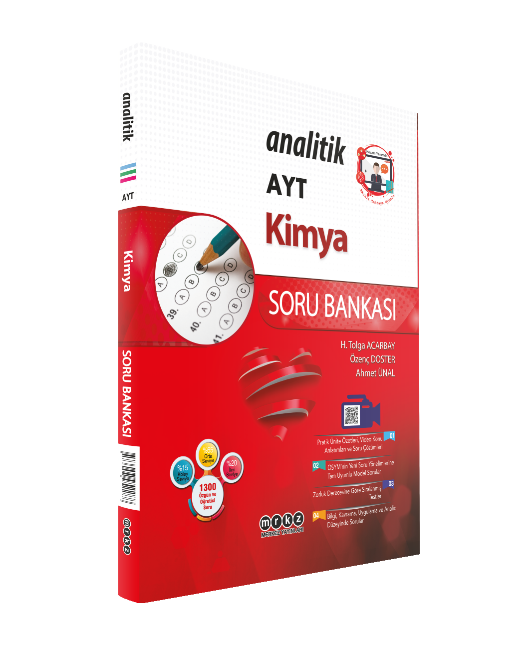 Merkez Analitik Yayınları YKS AYT Analitik S.B. Kimya - 2022