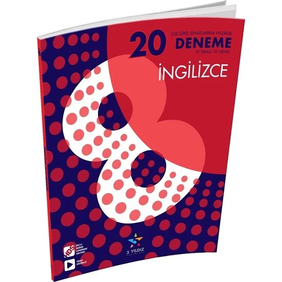 5 Yıldız Yayınları 8. Sınıf İngilizce 20 li Deneme