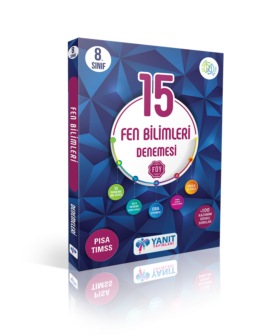 Yanıt Yayınları 8. Sınıf 15 Fen Bilimleri Denemesi Video Çözümlü