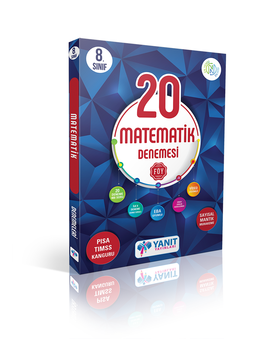 Yanıt Yayınları 8. Sınıf 20 Matematik Denemesi Video Çözümlü