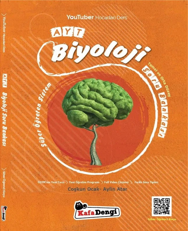 KafaDengi Yayınları AYT Süper Öğreten Biyoloji Soru Bankası
