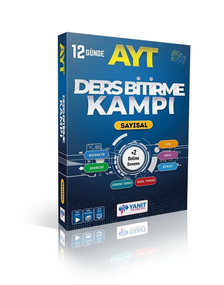 Yanıt Yayınları AYT Ders Bitirme Kampı Sayısal
