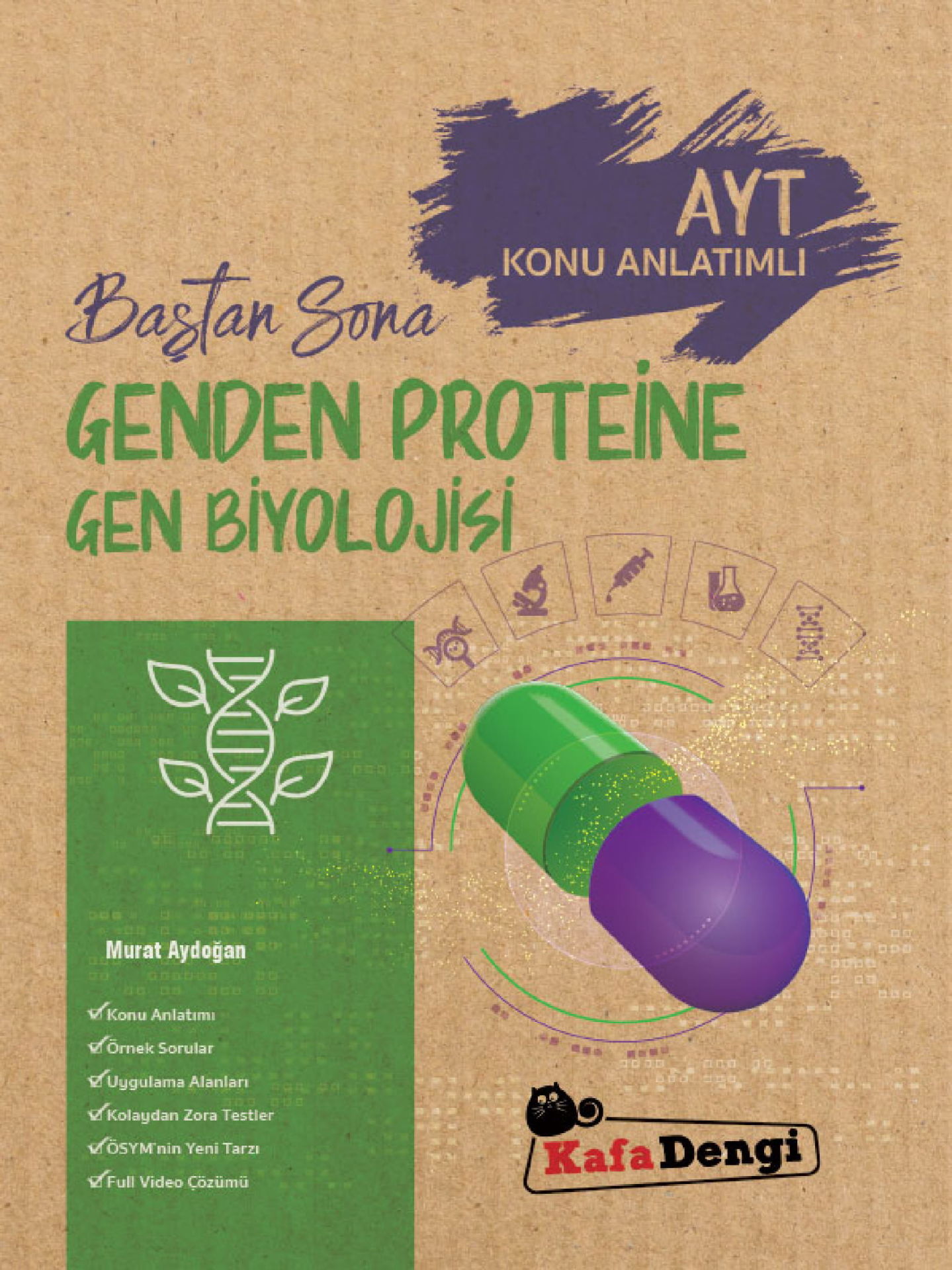 KafaDengi Yayınları Baştan Sona Gen Biyolojisi