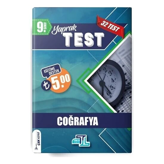 Tümler Yayınları 9. Sınıf Yaprak Test Coğrafya - 2022