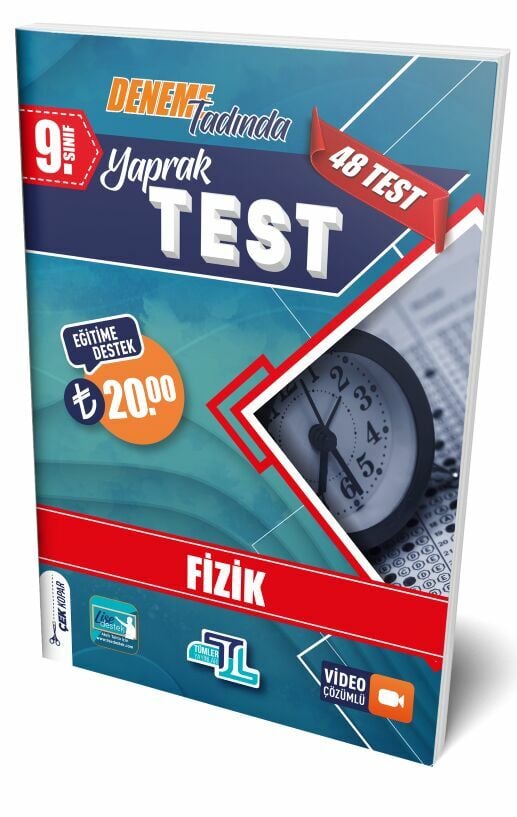 Tümler Yayınları 9. Sınıf Yaprak Test Fizik - 2022