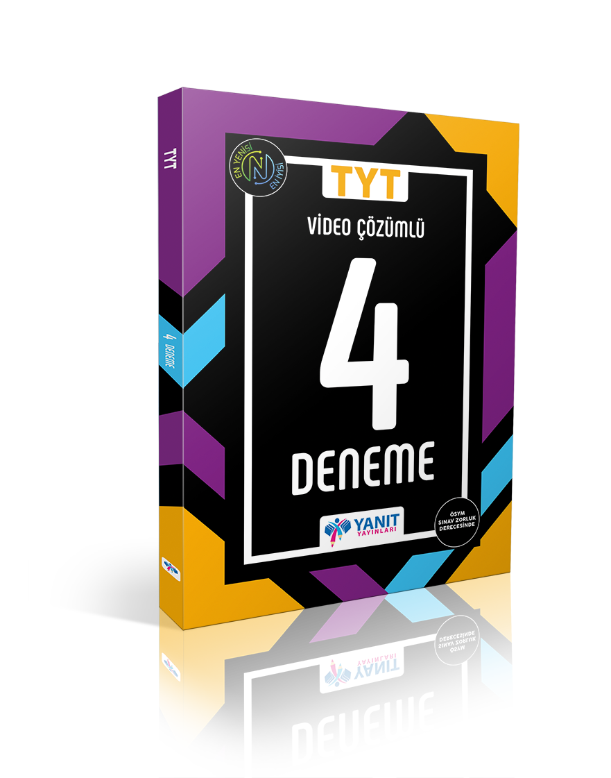 Yanıt Yayınları TYT 4'lü Fasikül Deneme Video Çözümlü