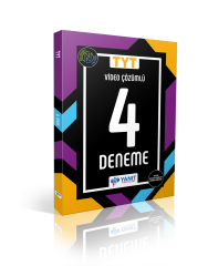 Yanıt Yayınları TYT 4'lü Fasikül Deneme Video Çözümlü