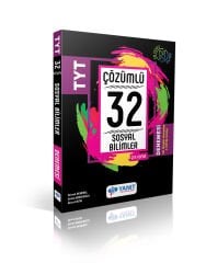 Yanıt Yayınları TYT Çözümlü 32 Sosyal Bilimler Branş Deneme