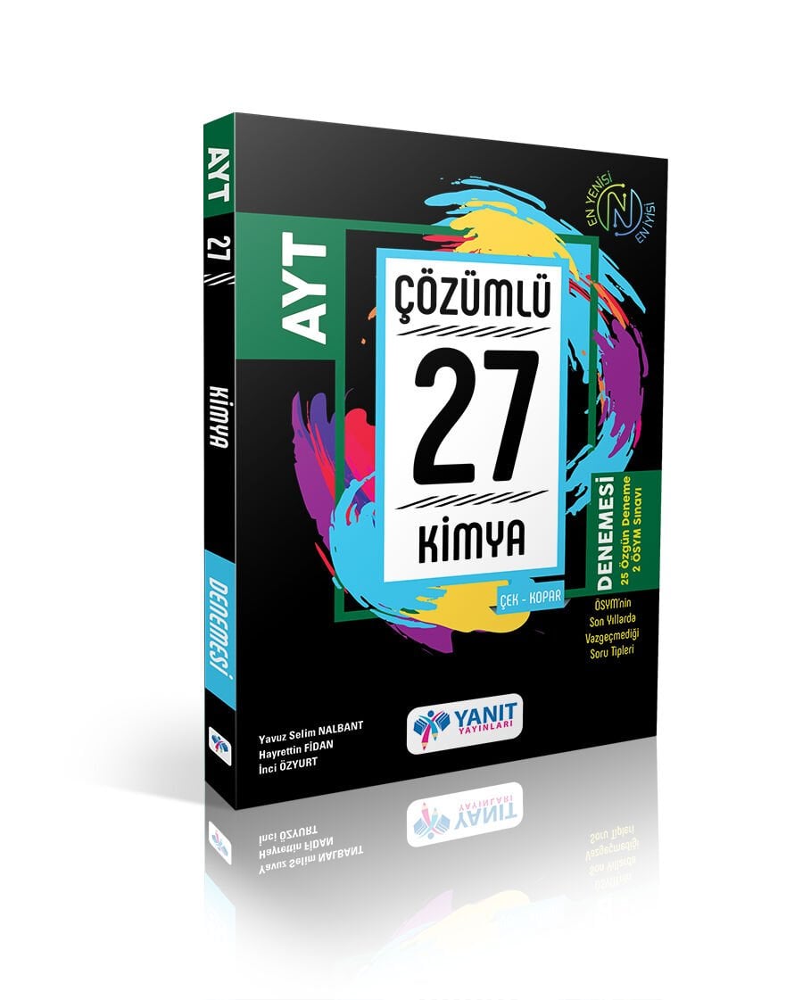 Yanıt Yayınları AYT Çözümlü 27 Kimya Branş Denemesi