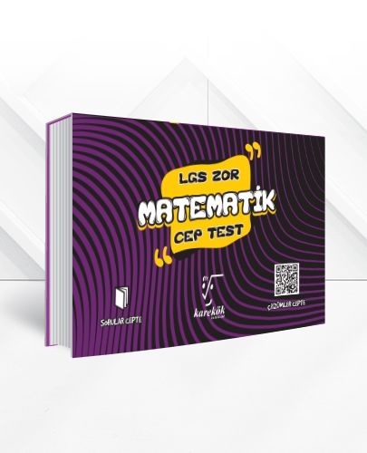 Karekök Yayınları LGS Matematik Zor CEP TEST