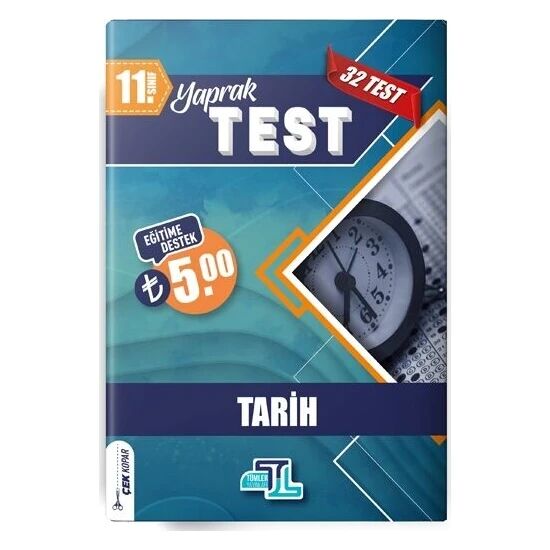 Tümler Yayınları 11. Sınıf Yaprak Test Tarih - 2021