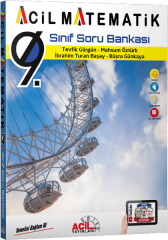 Acil Yayınları 9.Sınıf S.B. Matematik - 2022